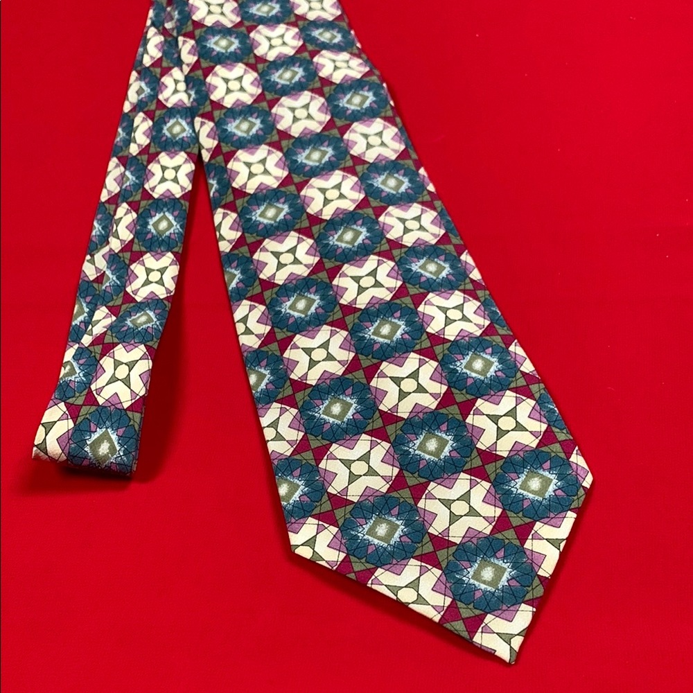 Giovanni Milano vintage silk tie!!